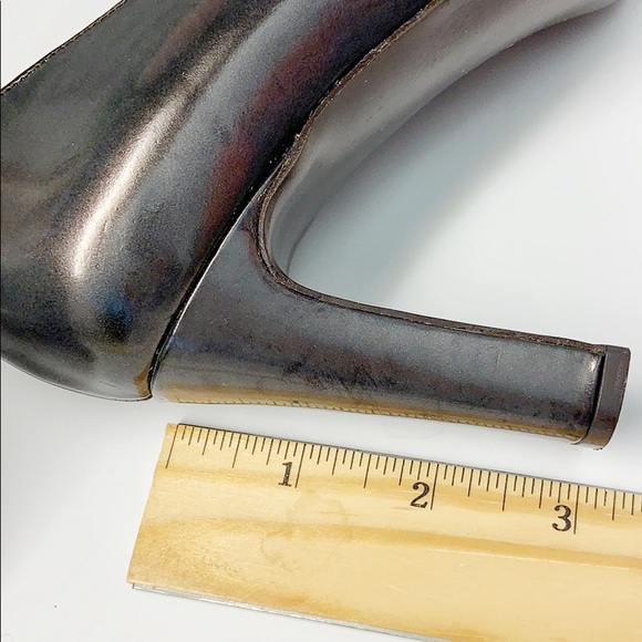 Zara Woman dark brown high heel pump - Picture 5 of 6